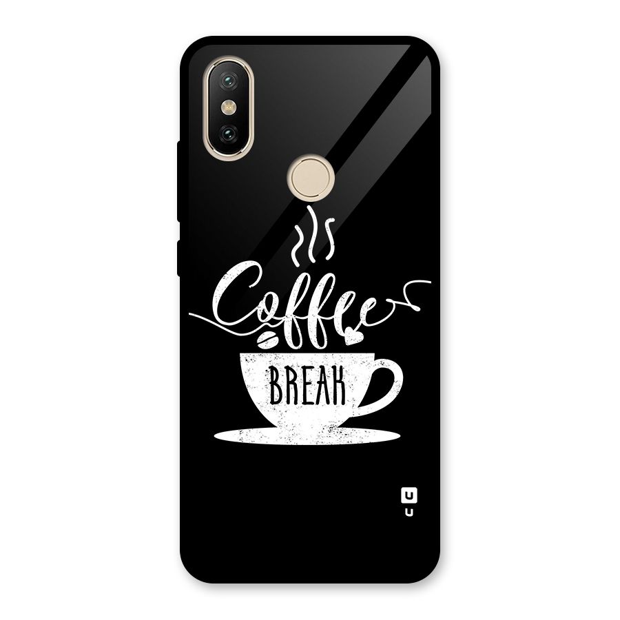 Coffee Break Glass Back Case for Redmi A2