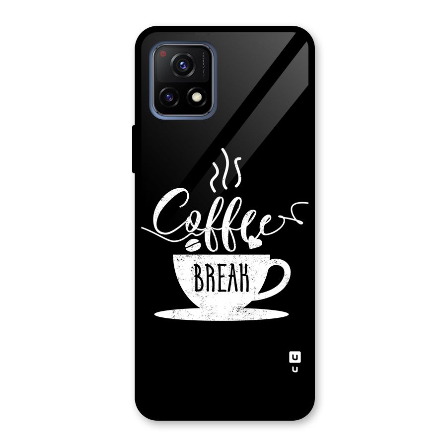 Coffee Break Glass Back Case for Vivo Y72 5G