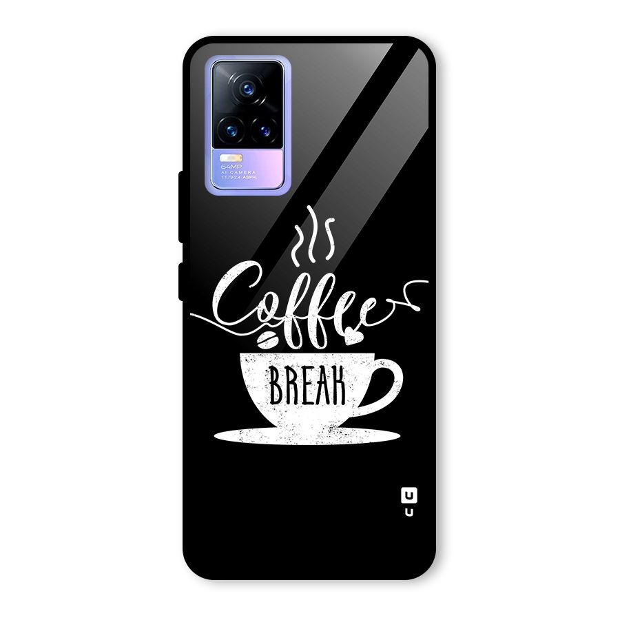 Coffee Break Glass Back Case for Vivo Y73