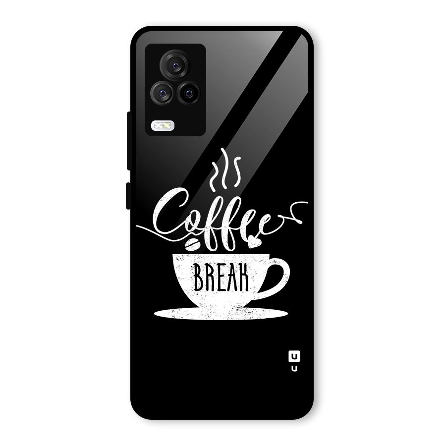 Coffee Break Glass Back Case for Vivo iQOO 7 Legend 5G