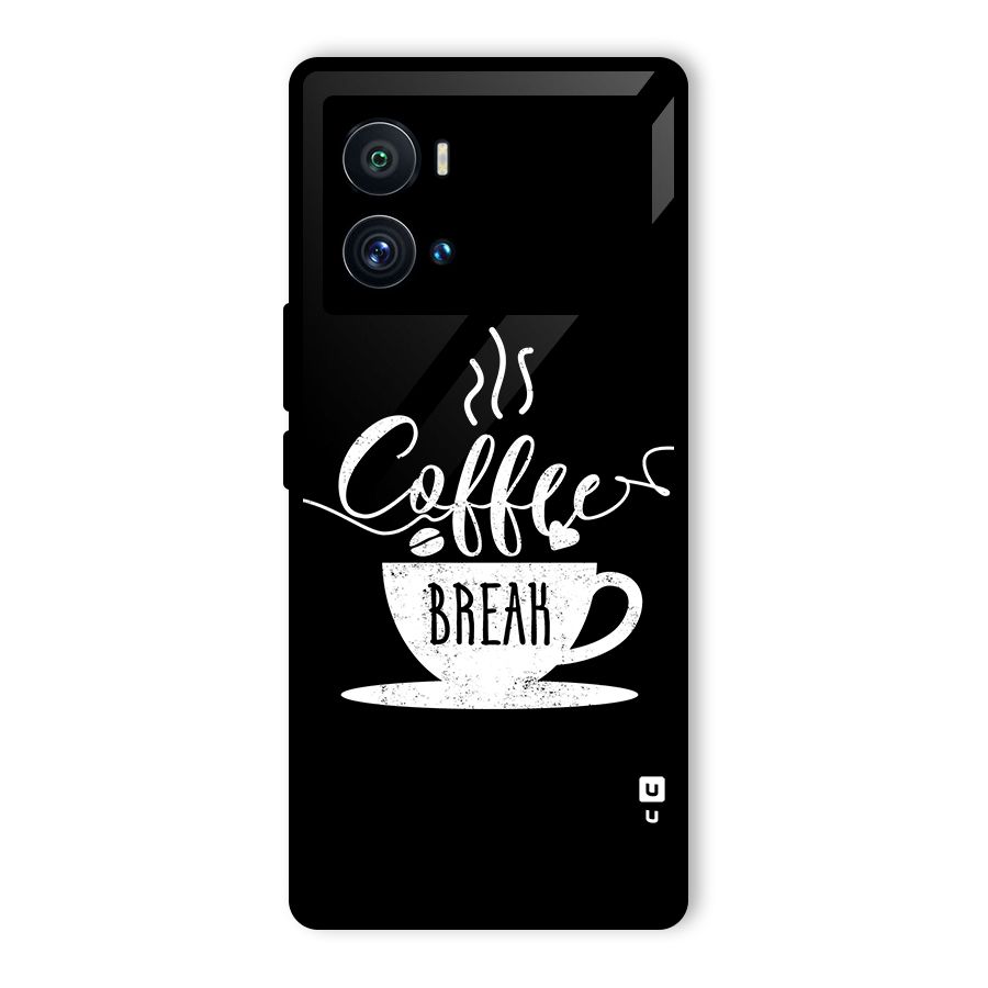 Coffee Break Glass Back Case for Vivo iQOO 9 Pro