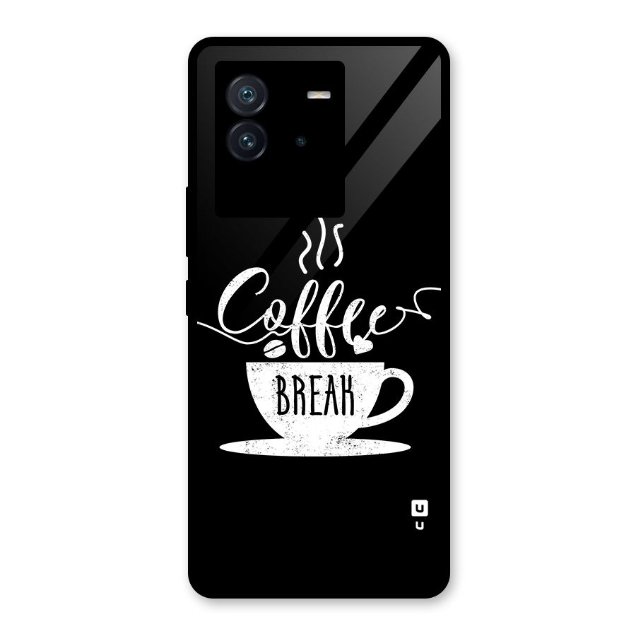 Coffee Break Glass Back Case for Vivo iQOO Neo 6 5G