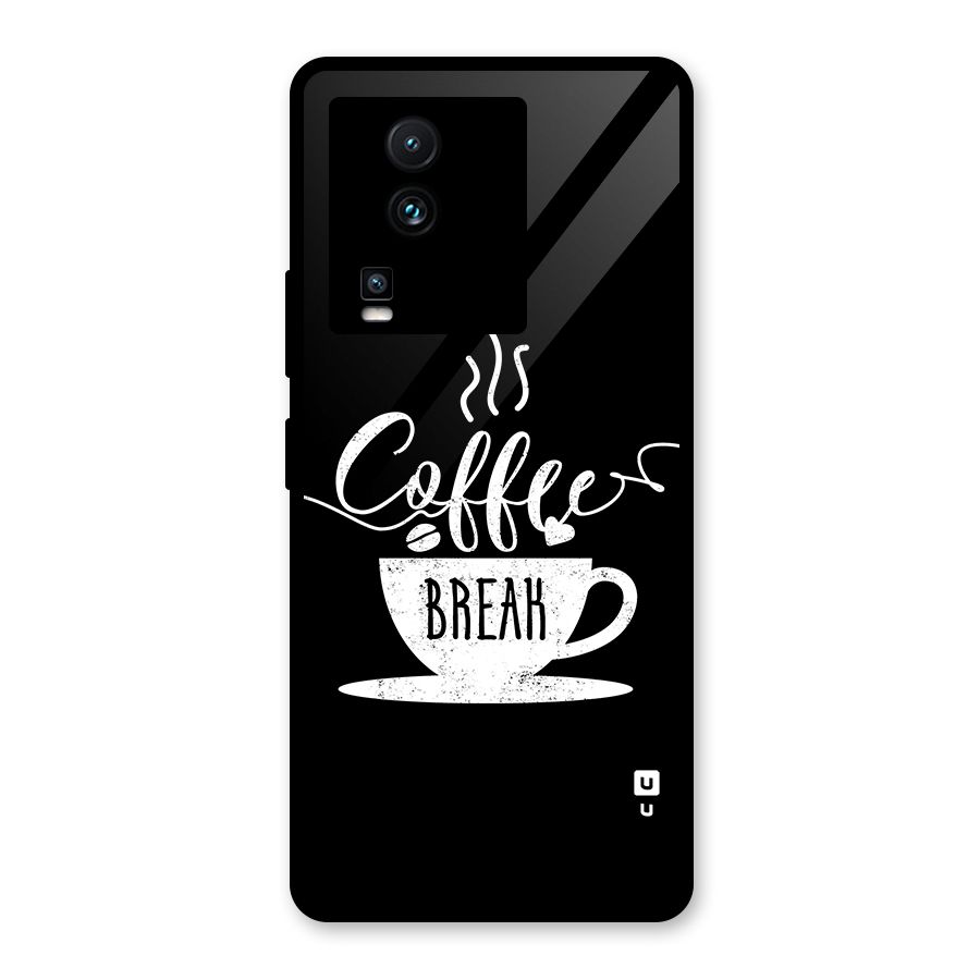 Coffee Break Glass Back Case for Vivo iQOO Neo 7 Pro