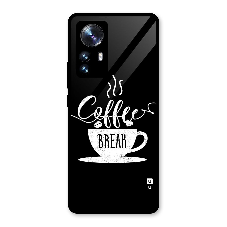 Coffee Break Glass Back Case for Xiaomi 12 Pro