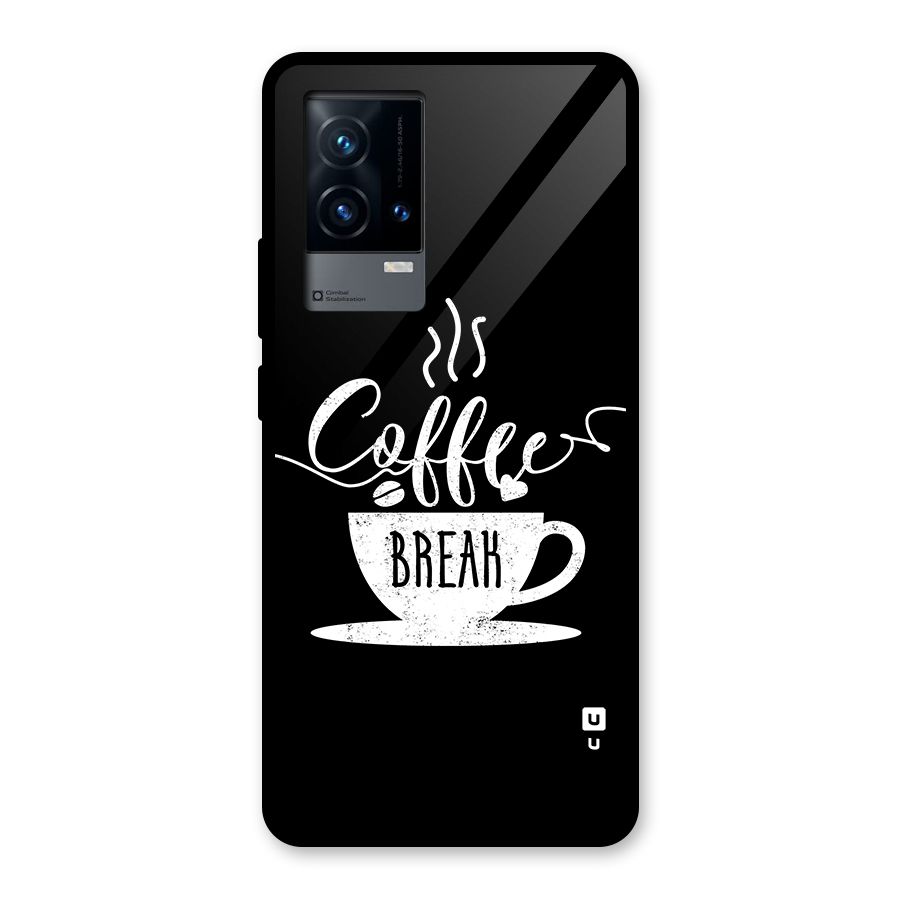 Coffee Break Glass Back Case for iQOO 9 5G