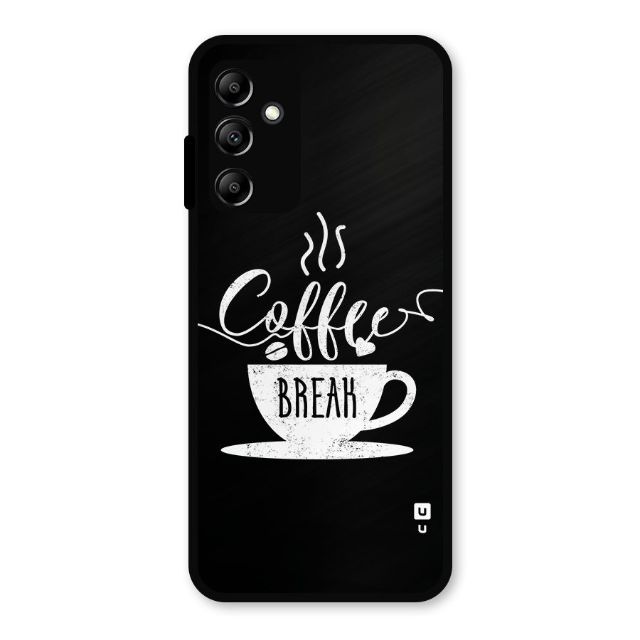Coffee Break Metal Back Case for Galaxy A14 5G