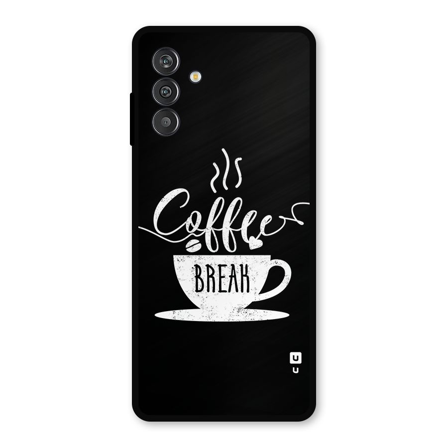 Coffee Break Metal Back Case for Galaxy M14 5G