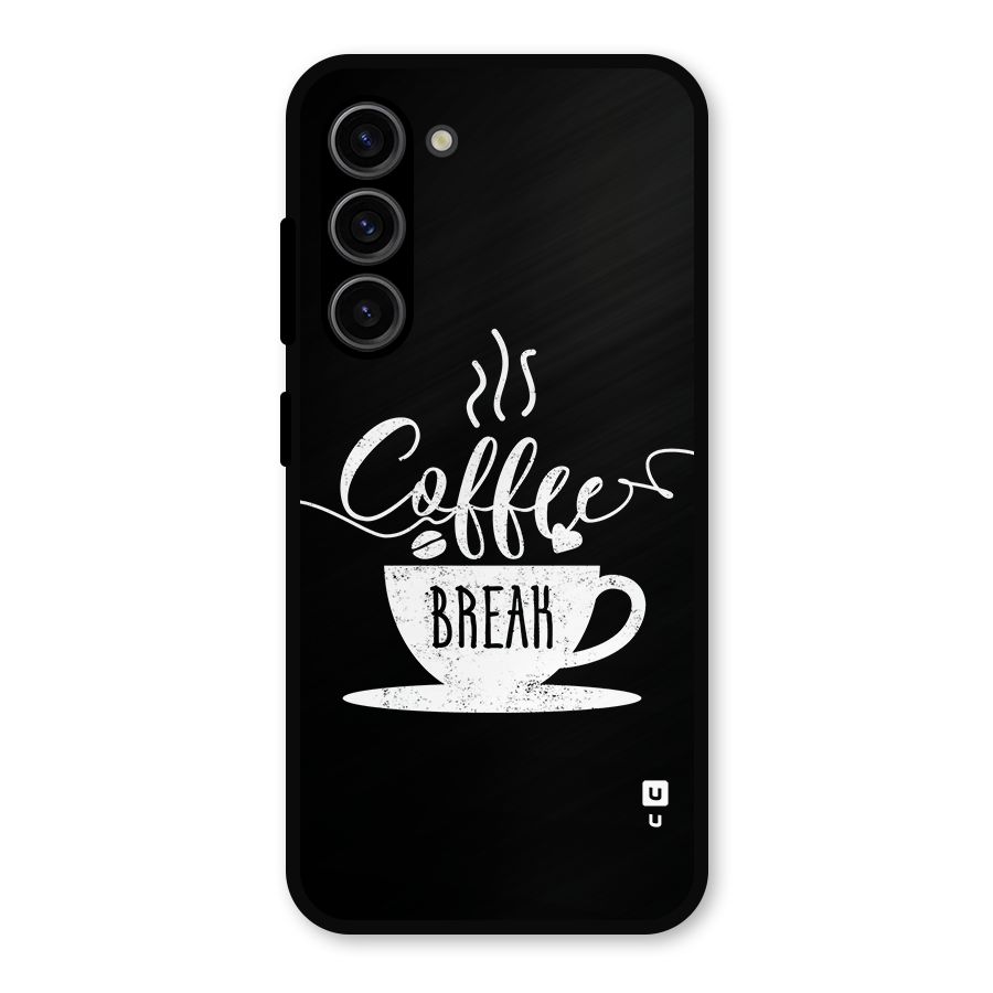 Coffee Break Metal Back Case for Galaxy S23