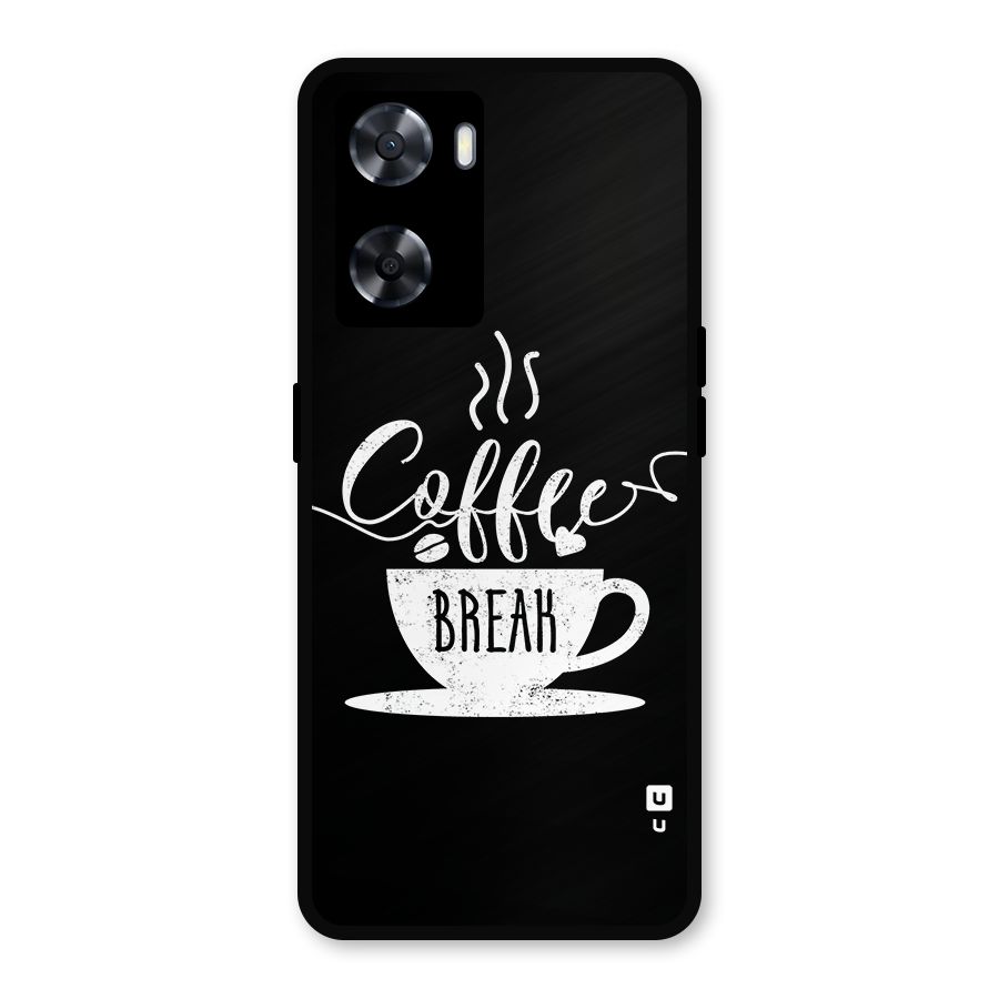 Coffee Break Metal Back Case for OnePlus Nord N20 SE