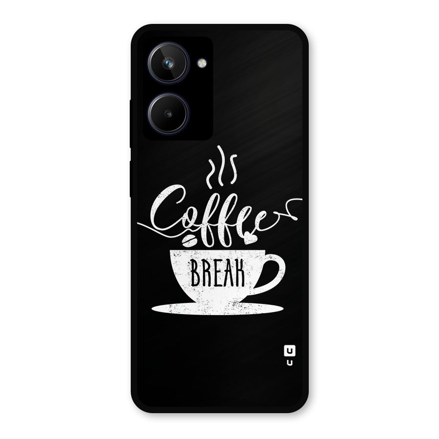 Coffee Break Metal Back Case for Realme 10