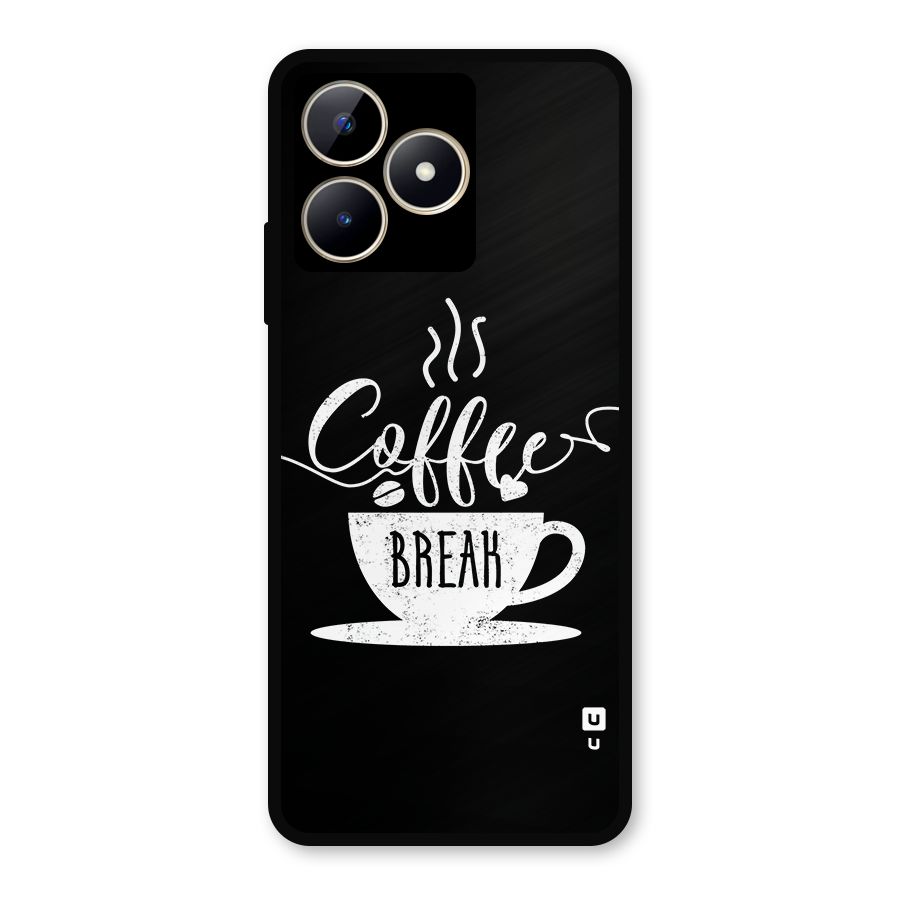 Coffee Break Metal Back Case for Realme C53