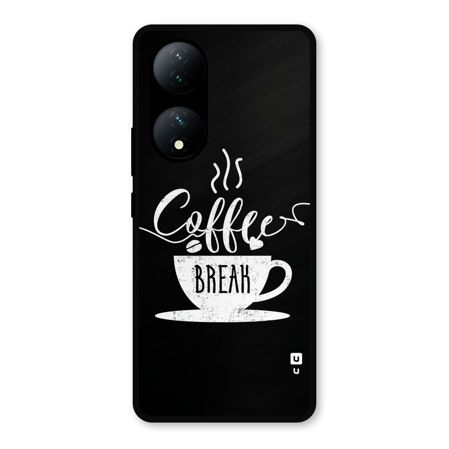 Coffee Break Metal Back Case for Vivo Y100