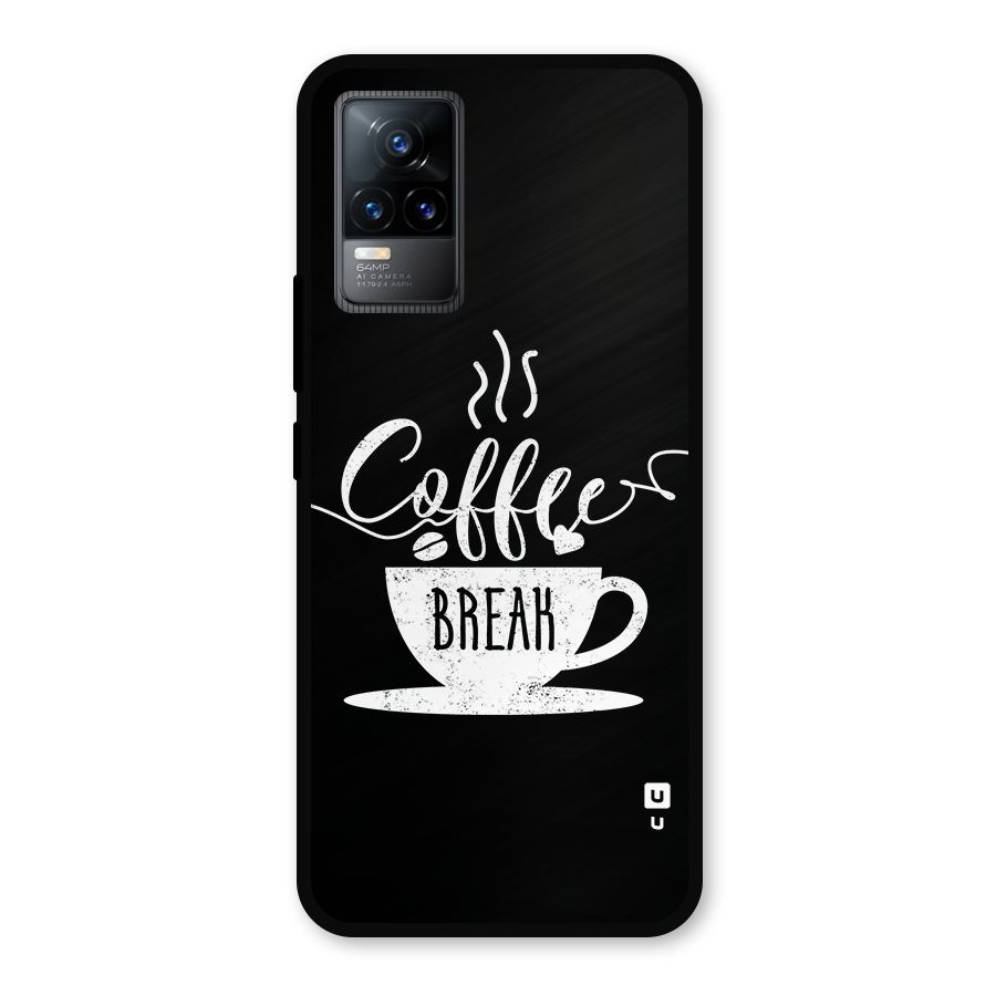 Coffee Break Metal Back Case for Vivo Y73