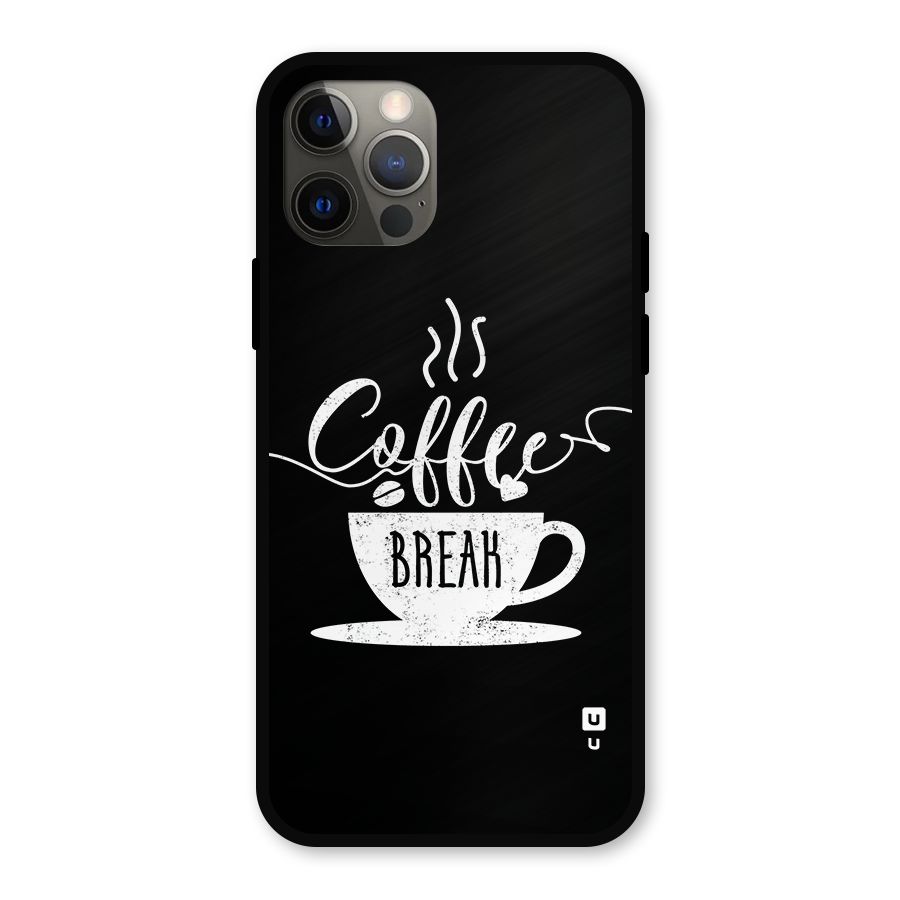 Coffee Break Metal Back Case for iPhone 12 Pro