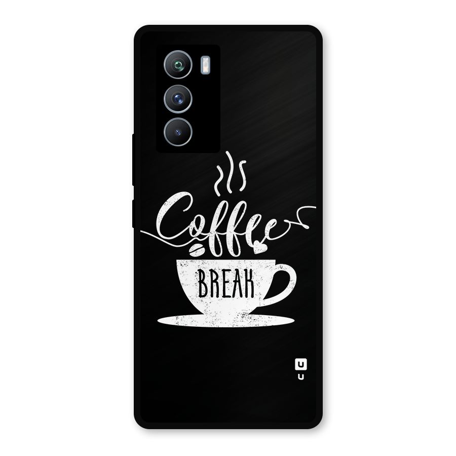 Coffee Break Metal Back Case for iQOO 9 SE