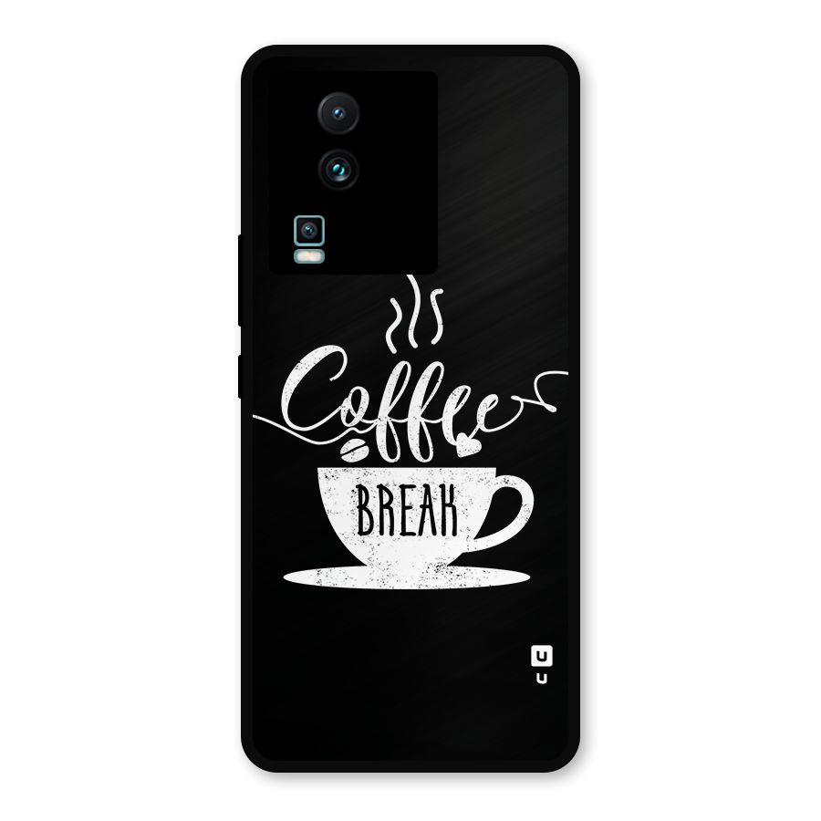 Coffee Break Metal Back Case for iQOO Neo 7