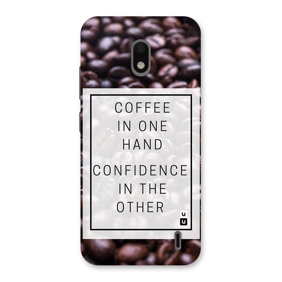 Coffee Confidence Quote Back Case for Nokia 2.2