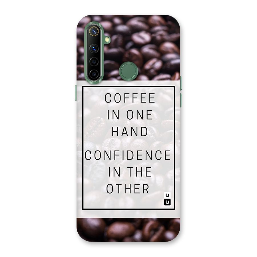 Coffee Confidence Quote Back Case for Realme Narzo 10