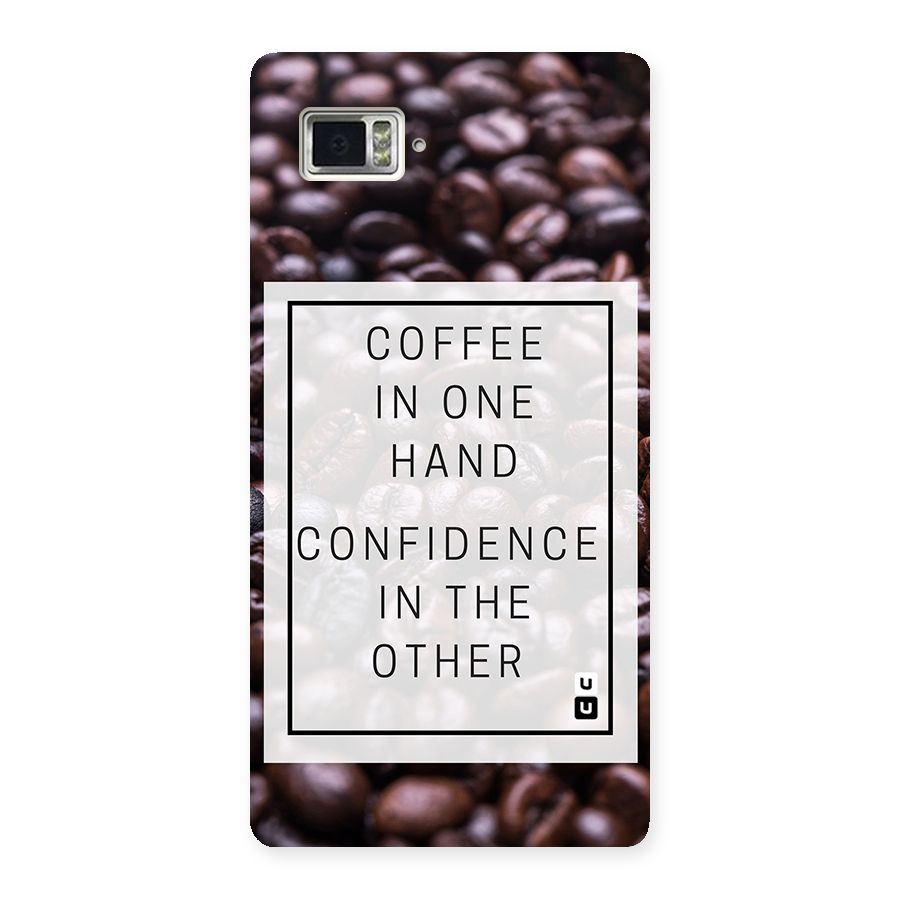 Coffee Confidence Quote Back Case for Vibe Z2 Pro K920