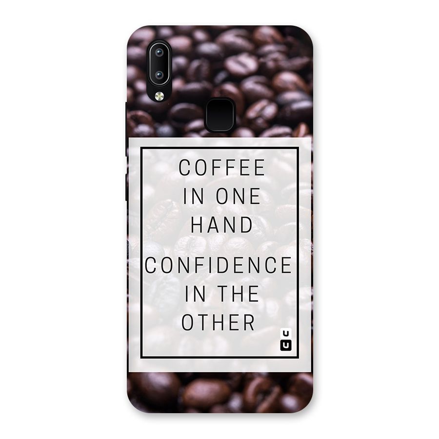 Coffee Confidence Quote Back Case for Vivo Y93