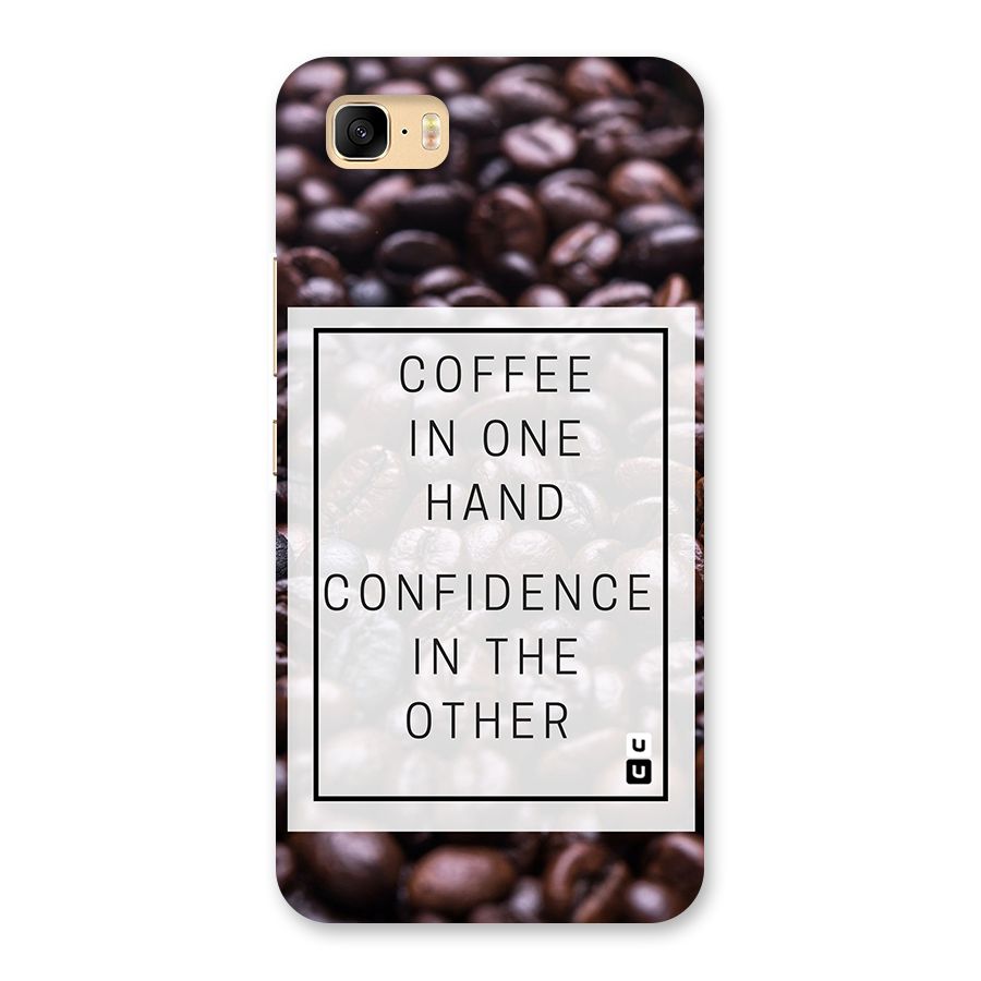 Coffee Confidence Quote Back Case for Zenfone 3s Max