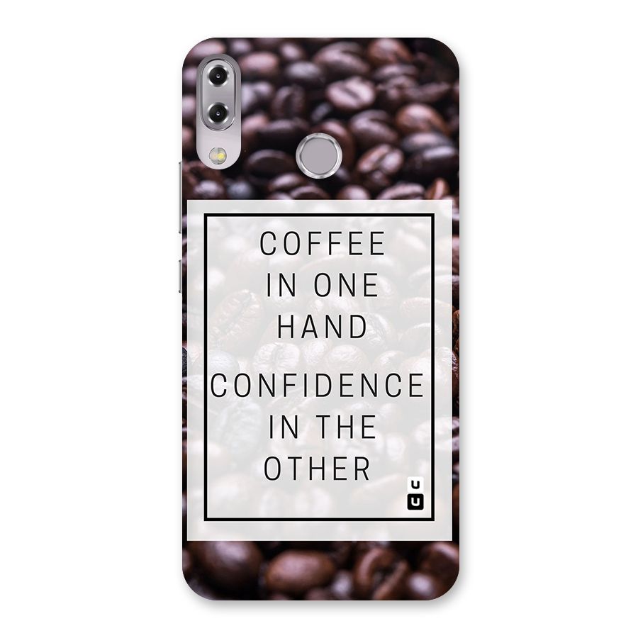 Coffee Confidence Quote Back Case for Zenfone 5Z