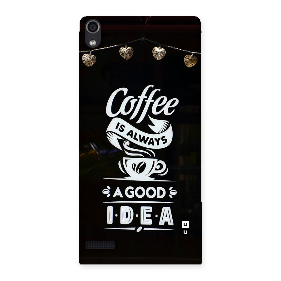 Coffee Idea Back Case for Ascend P6