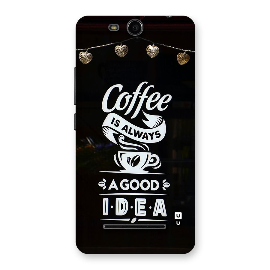 Coffee Idea Back Case for Canvas Juice 3 Q392