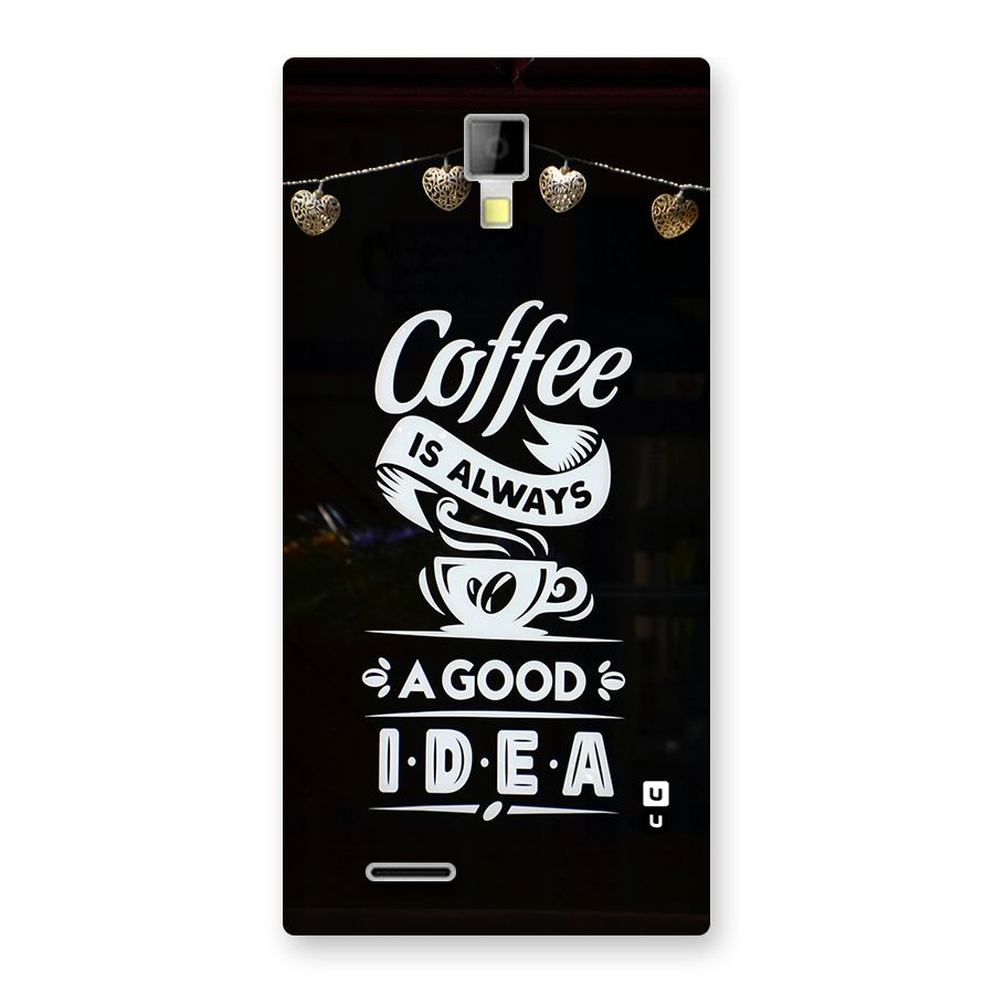 Coffee Idea Back Case for Canvas Xpress A99