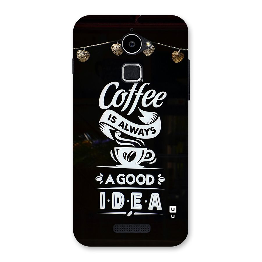 Coffee Idea Back Case for Coolpad Note 3 Lite