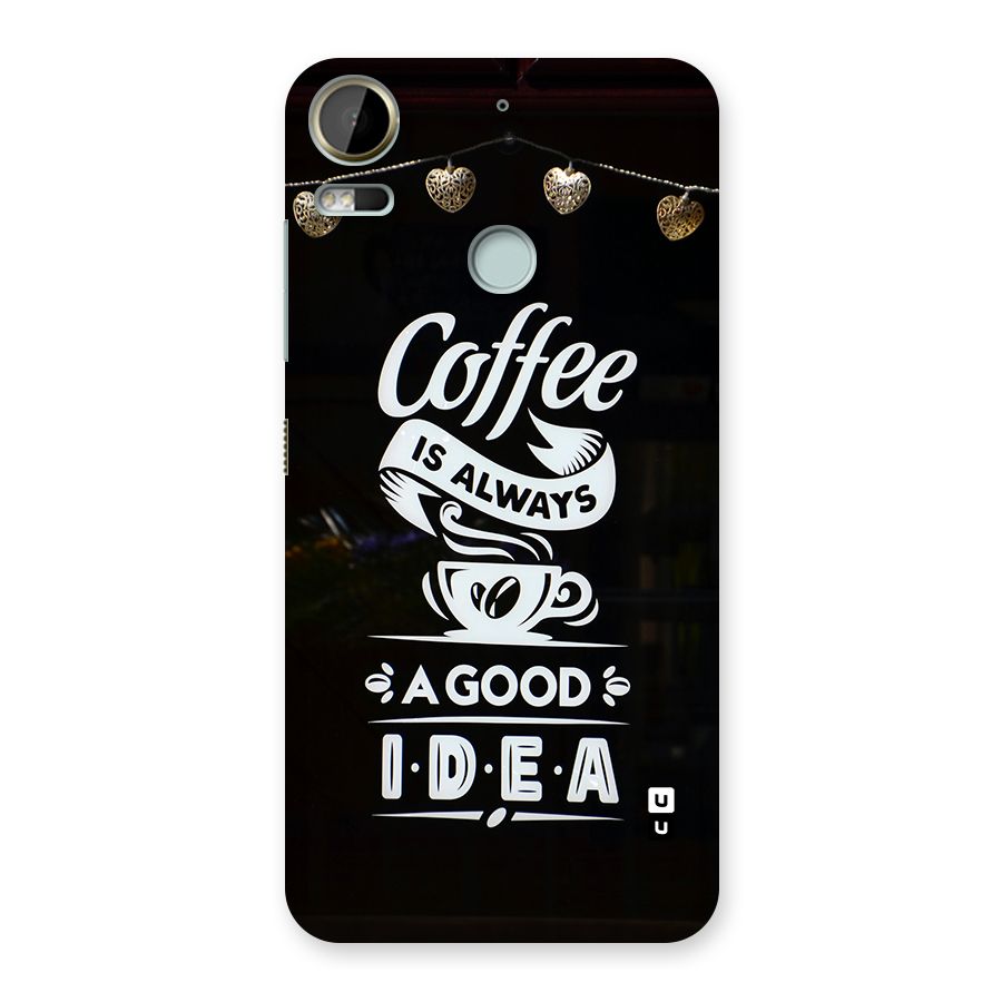 Coffee Idea Back Case for Desire 10 Pro