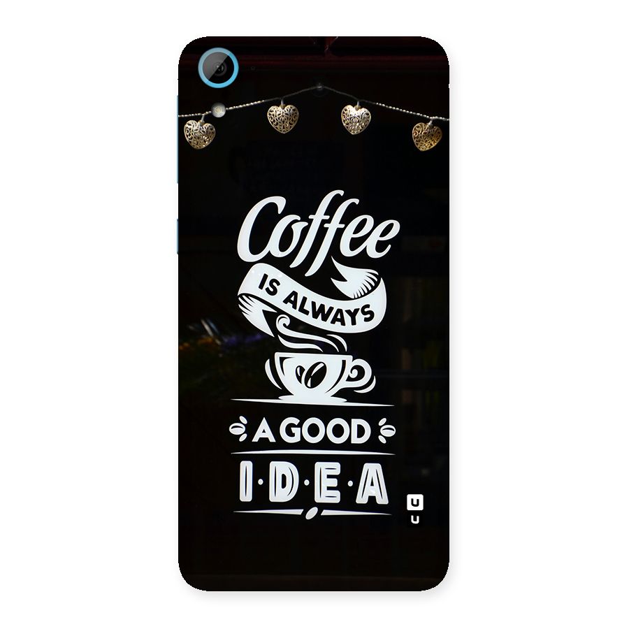 Coffee Idea Back Case for Desire 826