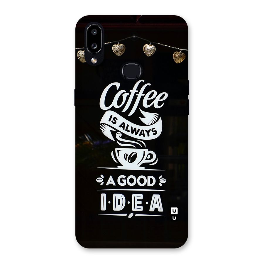 Coffee Idea Back Case for Galaxy A10s