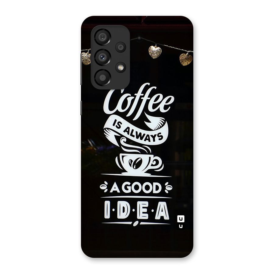 Coffee Idea Back Case for Galaxy A33 5G