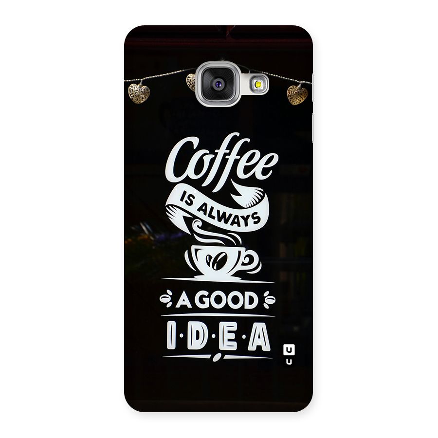 Coffee Idea Back Case for Galaxy A3 (2016)