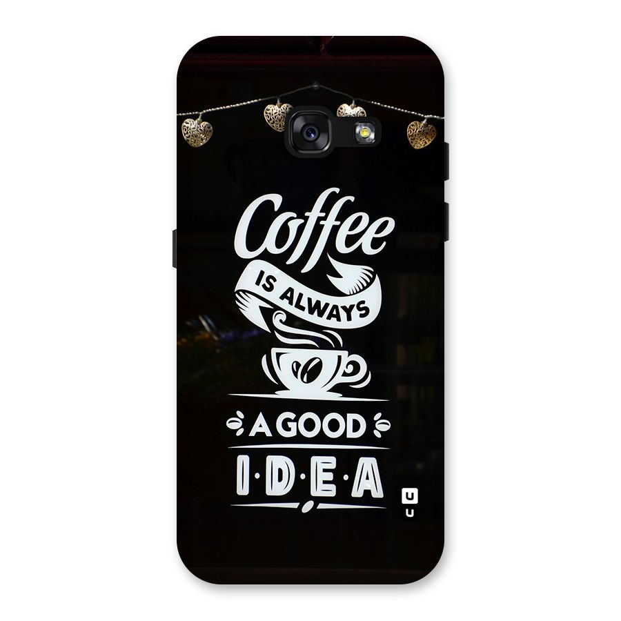 Coffee Idea Back Case for Galaxy A3 (2017)