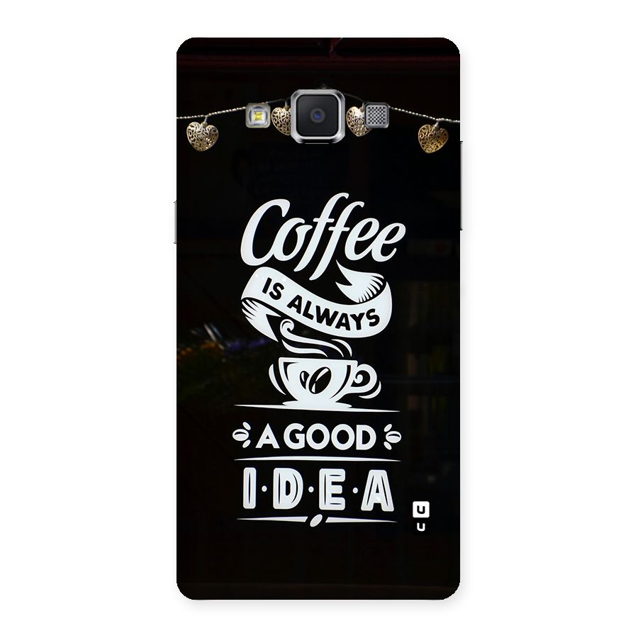 Coffee Idea Back Case for Galaxy A5