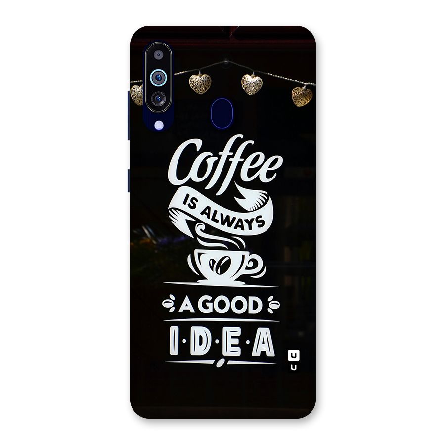 Coffee Idea Back Case for Galaxy A60