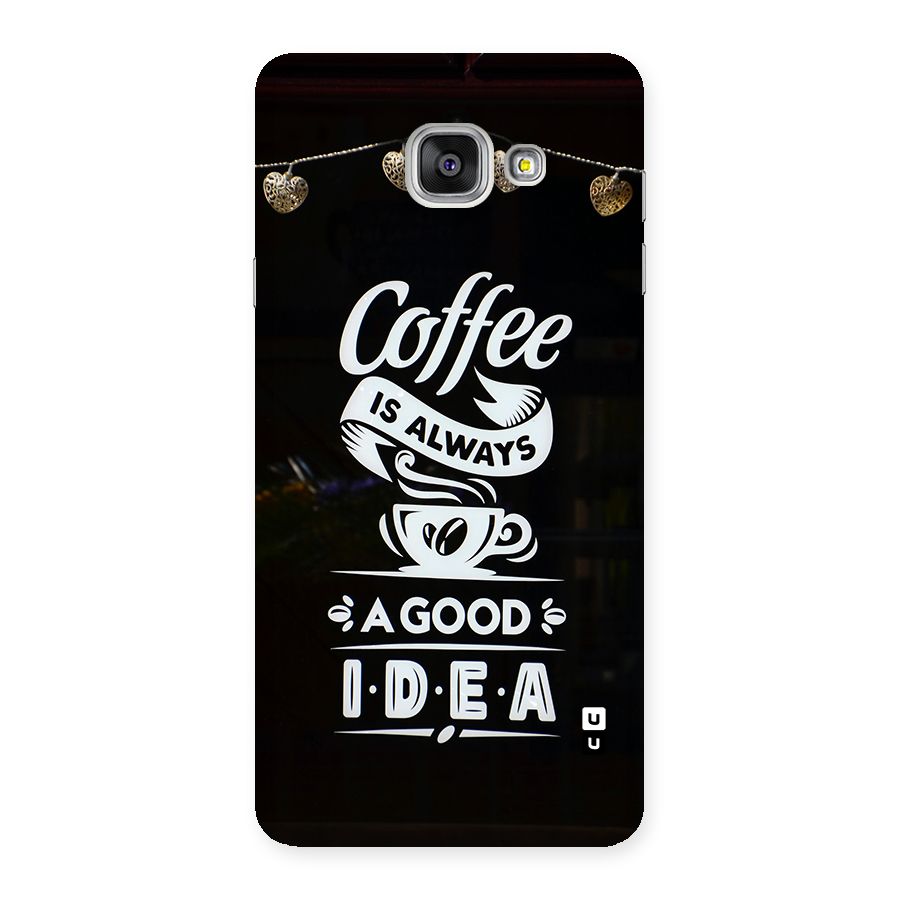 Coffee Idea Back Case for Galaxy A7 (2016)