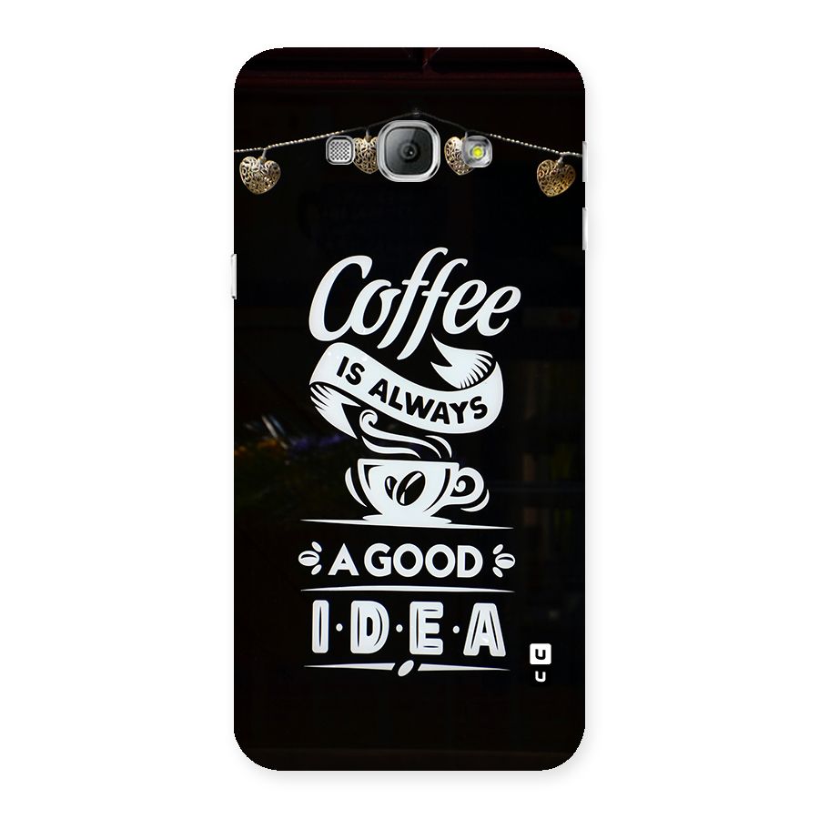 Coffee Idea Back Case for Galaxy A8