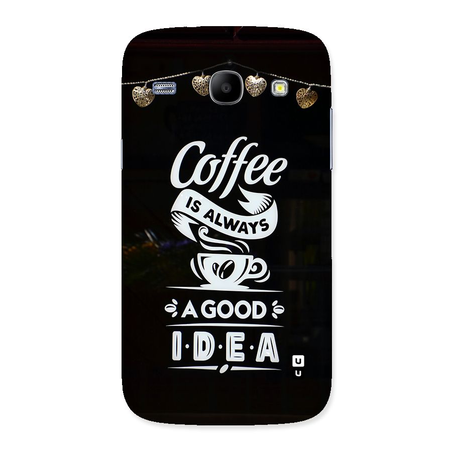 Coffee Idea Back Case for Galaxy Core