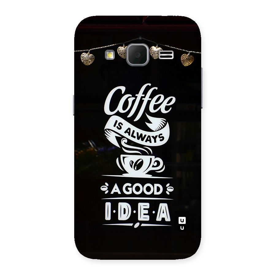 Coffee Idea Back Case for Galaxy Core Prime
