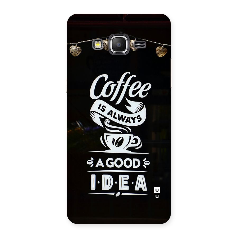 Coffee Idea Back Case for Galaxy Grand Prime