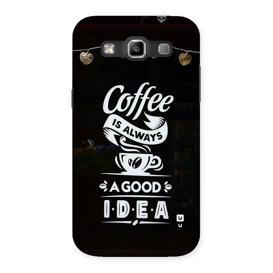 Coffee Idea Back Case for Galaxy Grand Quattro