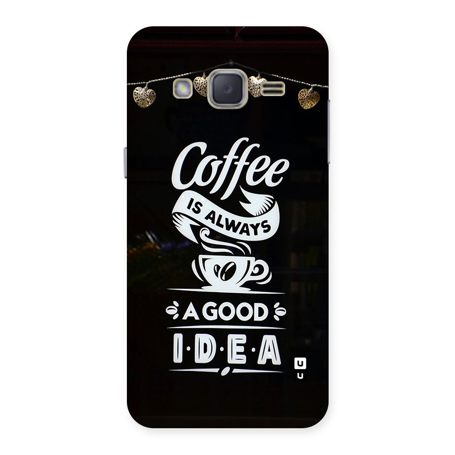 Coffee Idea Back Case for Galaxy J2