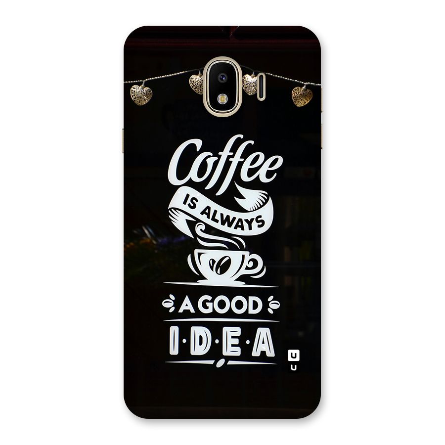 Coffee Idea Back Case for Galaxy J4