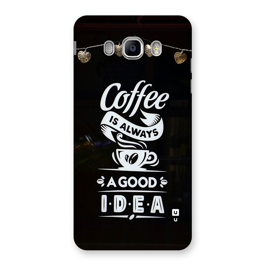 Coffee Idea Back Case for Galaxy J5 2016