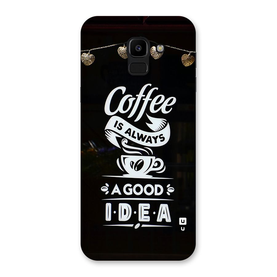 Coffee Idea Back Case for Galaxy J6