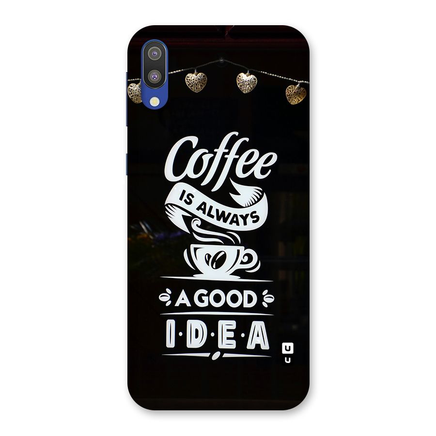 Coffee Idea Back Case for Galaxy M10
