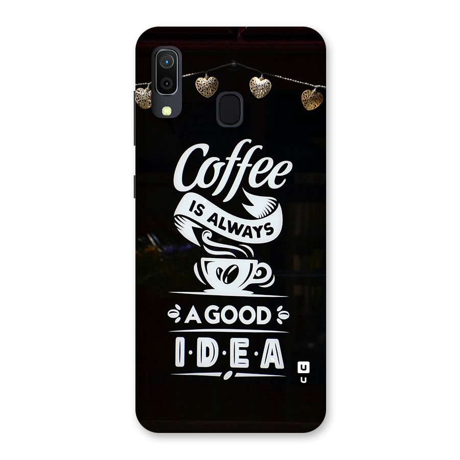 Coffee Idea Back Case for Galaxy M10s